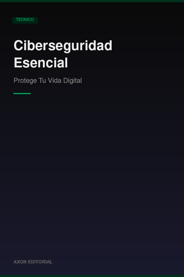 Portada de Ciberseguridad Esencial: Protege Tu Vida Digital