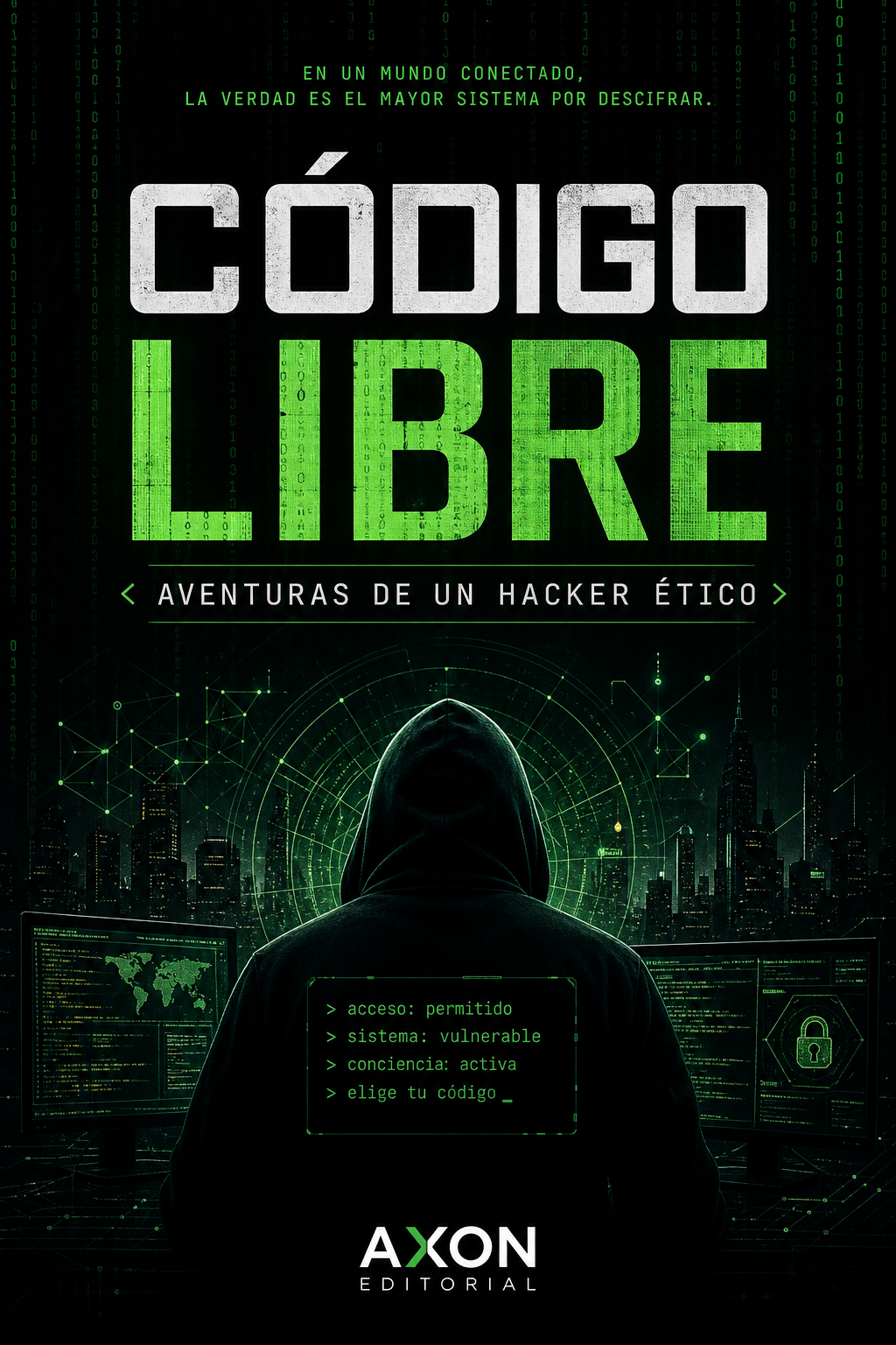 Portada de Código Libre: Aventuras de un Hacker Ético
