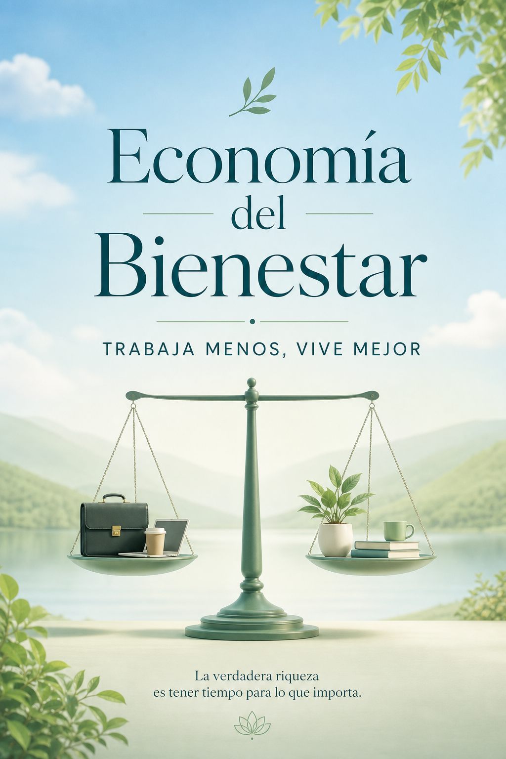 Portada de Economia del Bienestar: Trabaja Menos, Vive Mejor