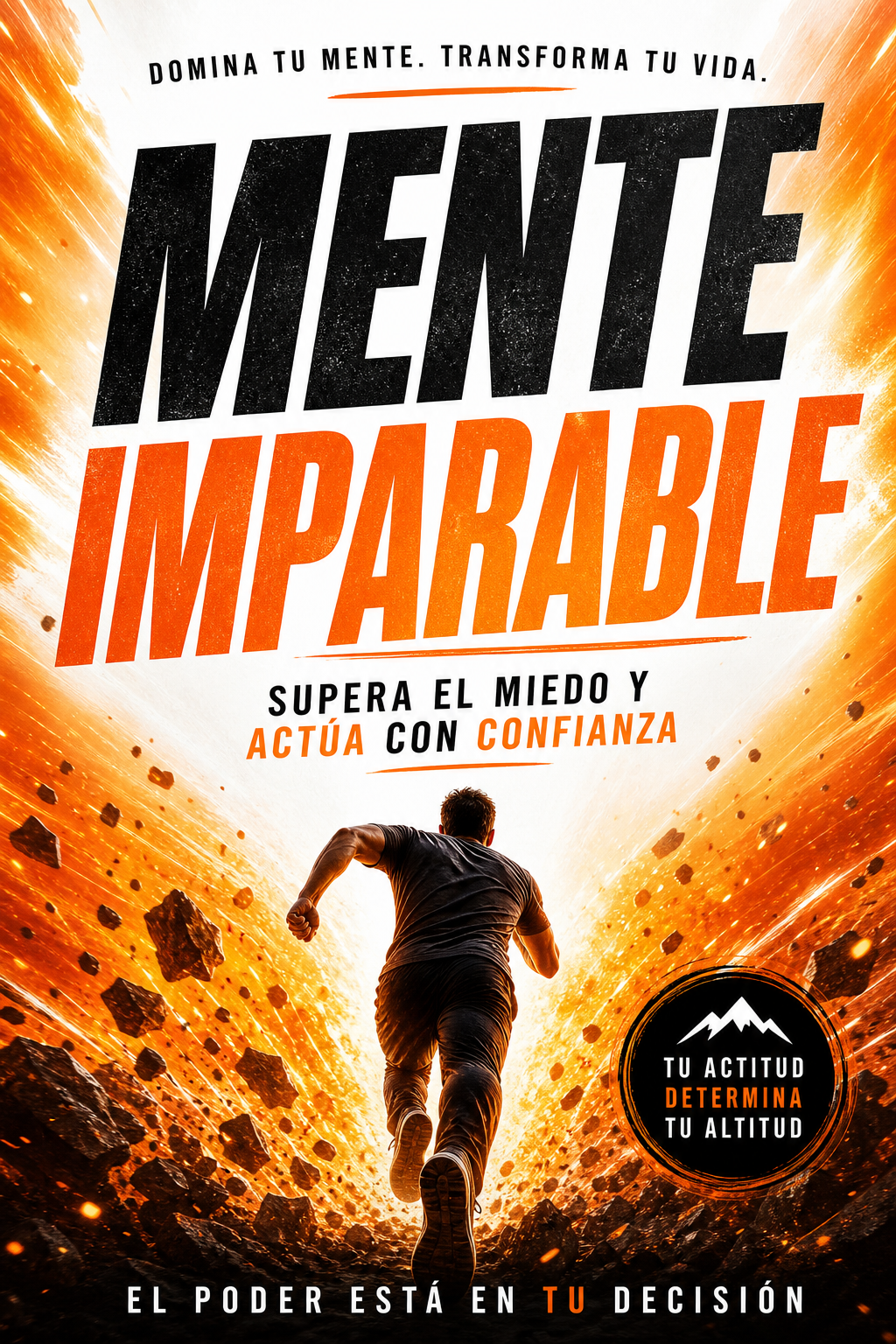 Portada de Mente Imparable: Supera el Miedo y Actua con Confianza