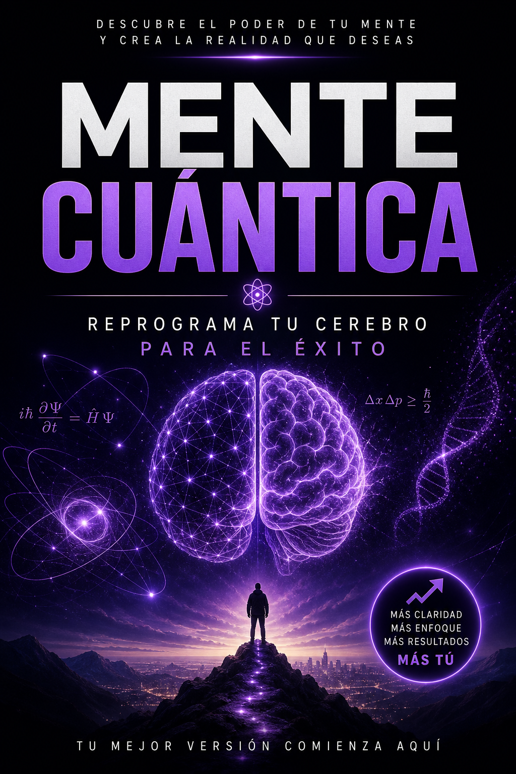 Portada de Mente Cuantica: Reprograma Tu Cerebro Para el Exito